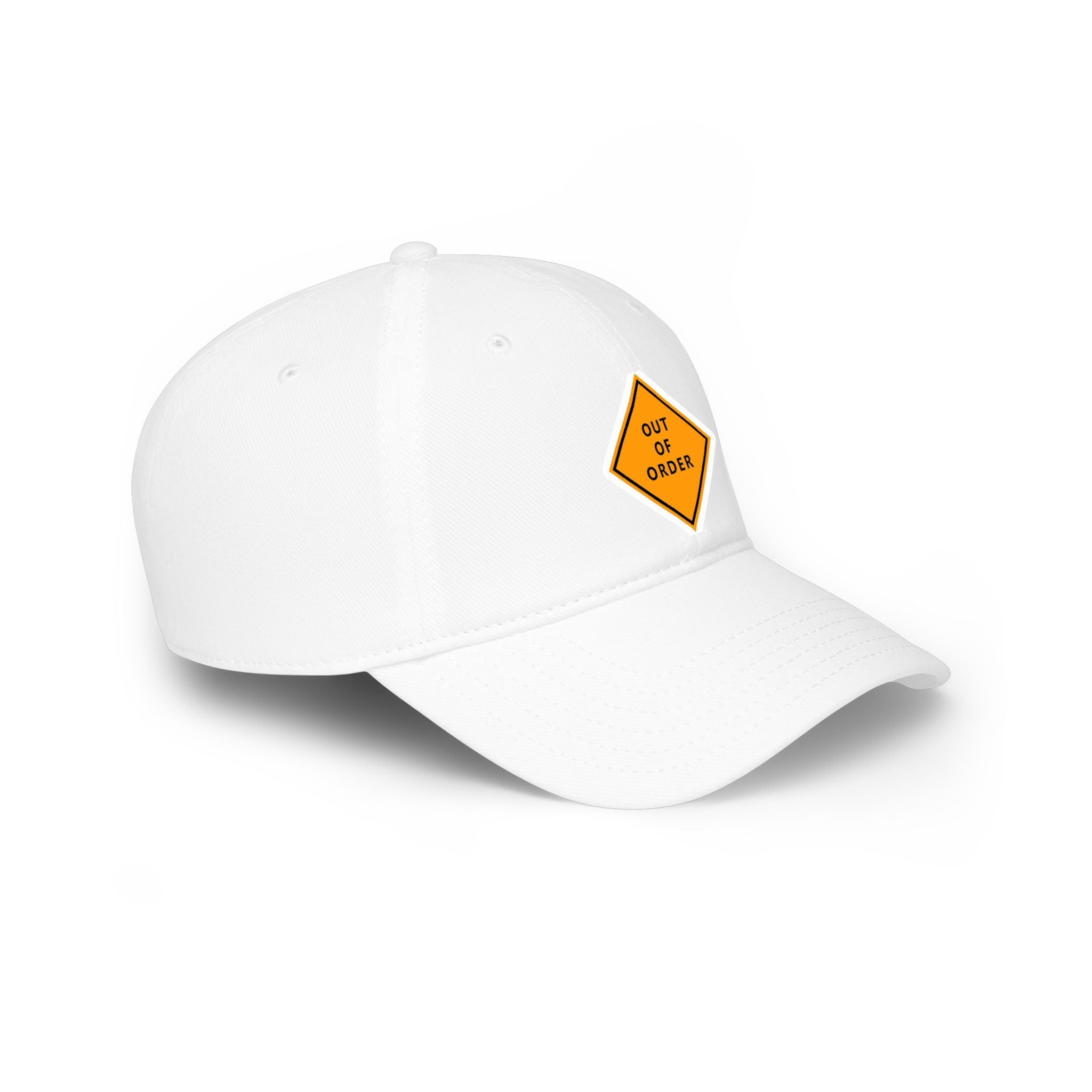 Low Profile Cap - "Out of Order" Diamond Sign Baseball Hat