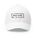 Insane Embroidered Cap - Distressed Red Stamp Hat