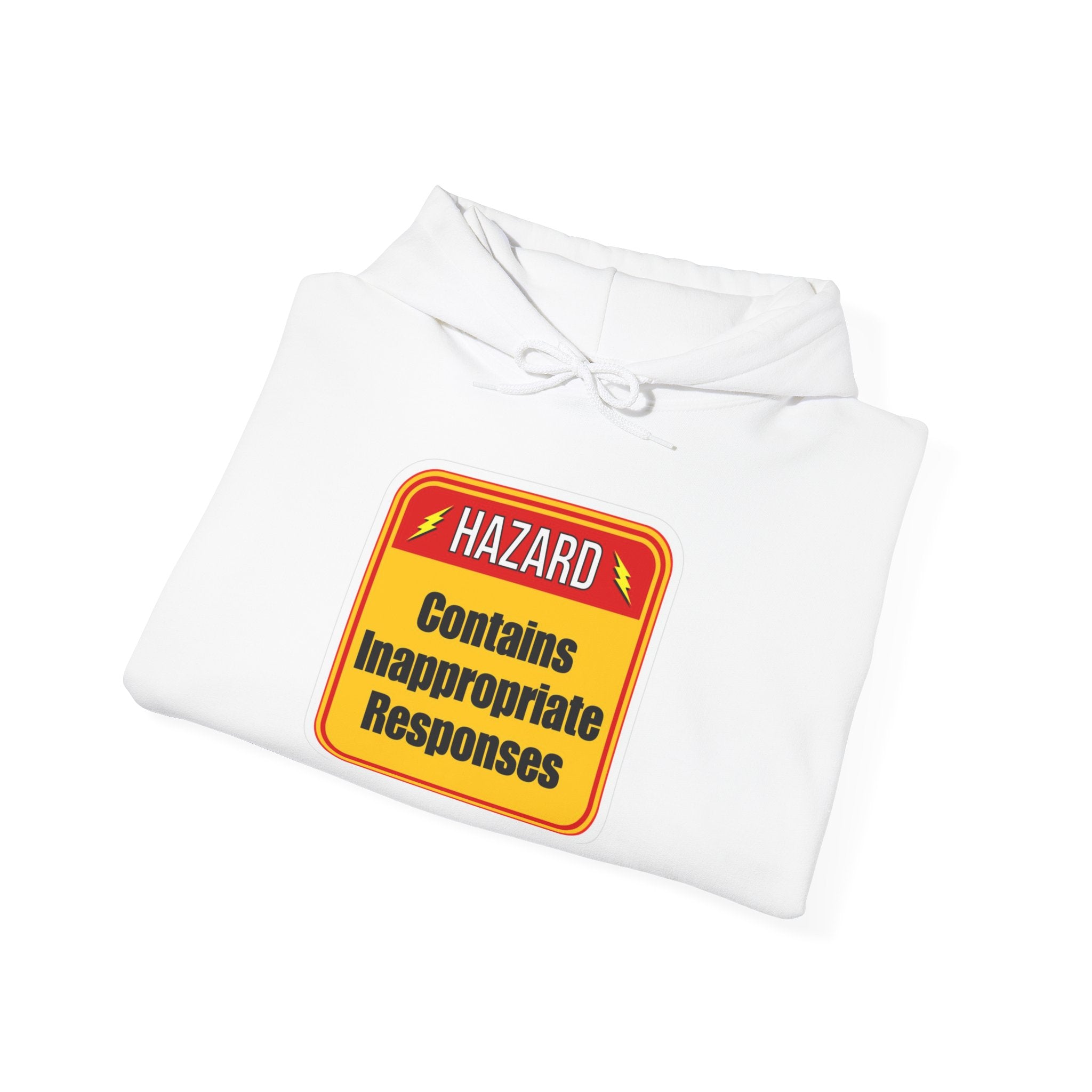 Hazardy Heavy Blend™ Hoodie — Wear Your Warning Label