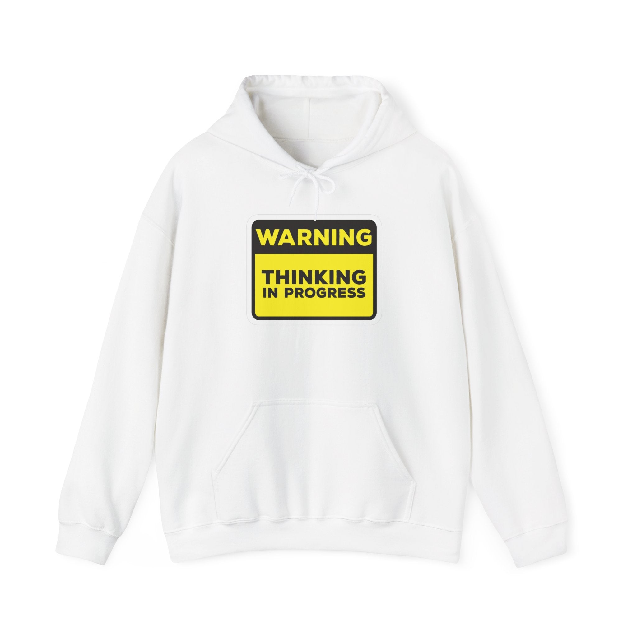 Hazardy "Thinking In Progress" Pullover Hoodie — Black