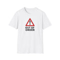 Hazardy "Out of Order" Warning Sign Tee — Hazardy Back