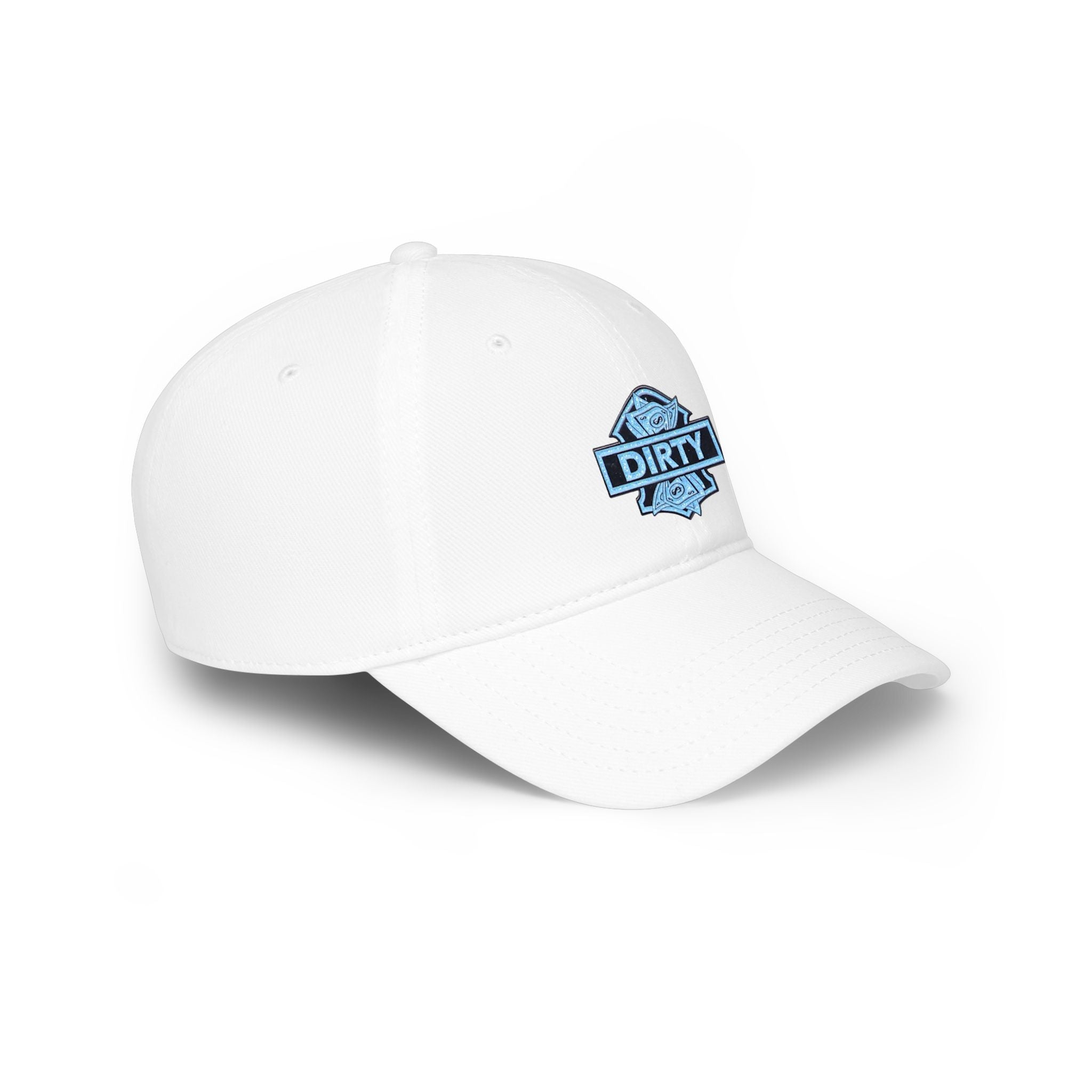 Dirty Fishing Logo Cap — Low Profile Baseball Hat