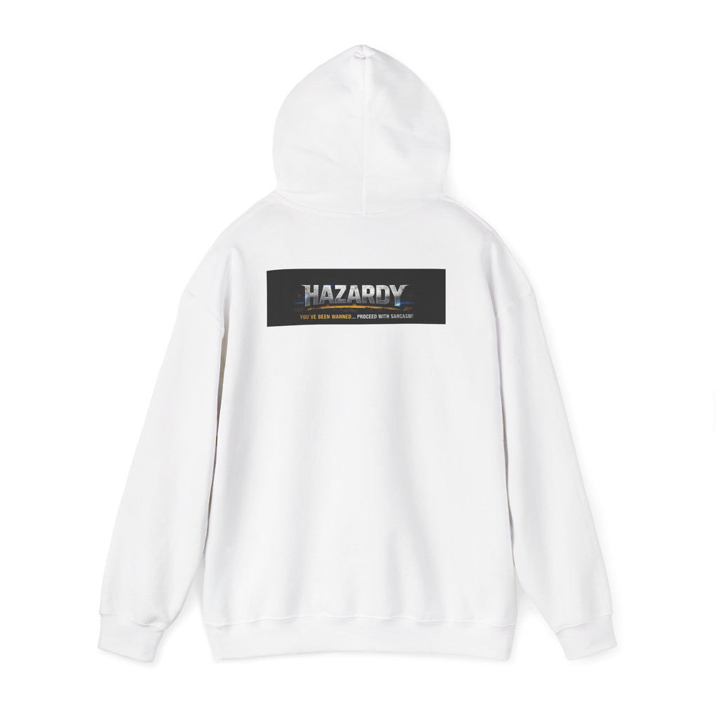 Hazardy "Righty Tighty Lefty Loosey" Pullover Hoodie — Black