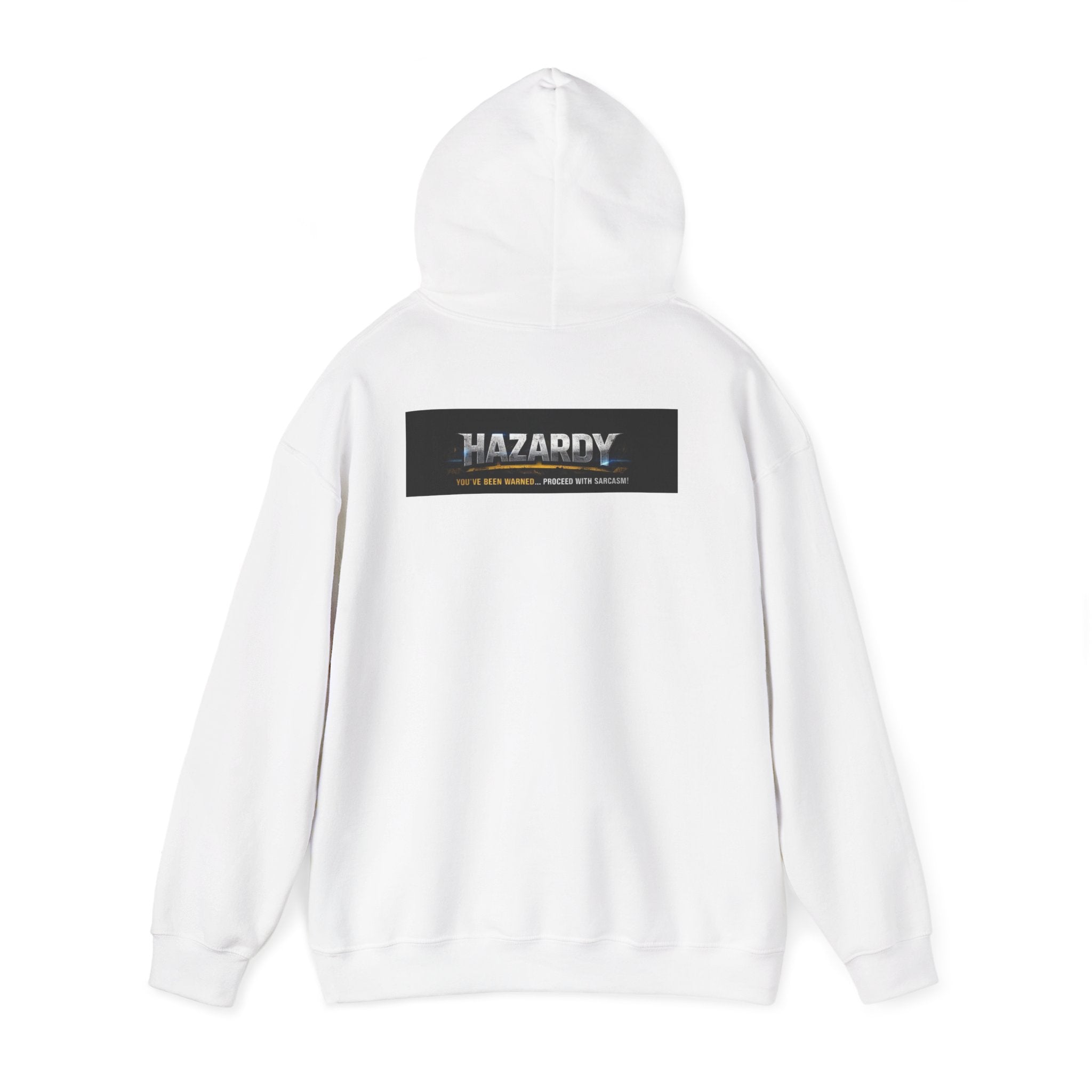 Hazardy "Righty Tighty Lefty Loosey" Pullover Hoodie — Black