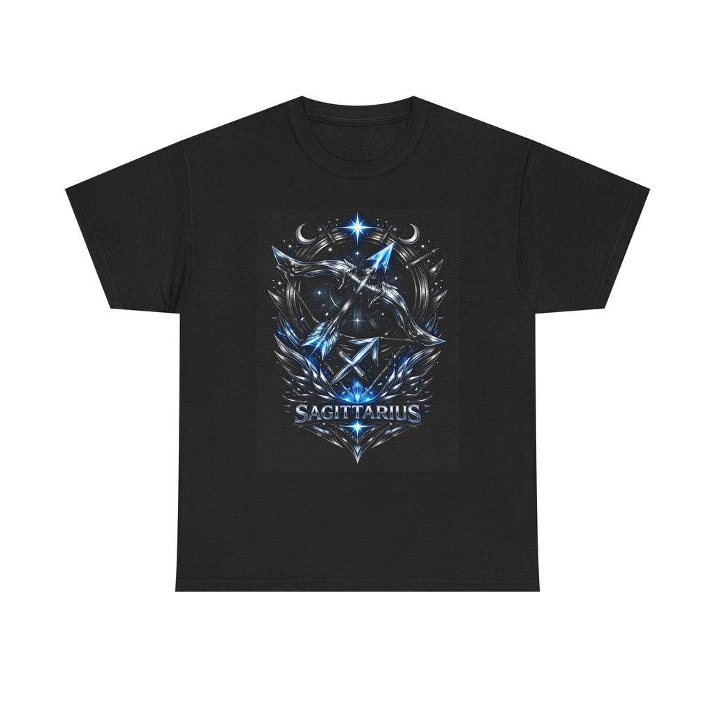 Hazardy Sagittarius  Zodiac Tee-Unisex Heavy Cotton Tee