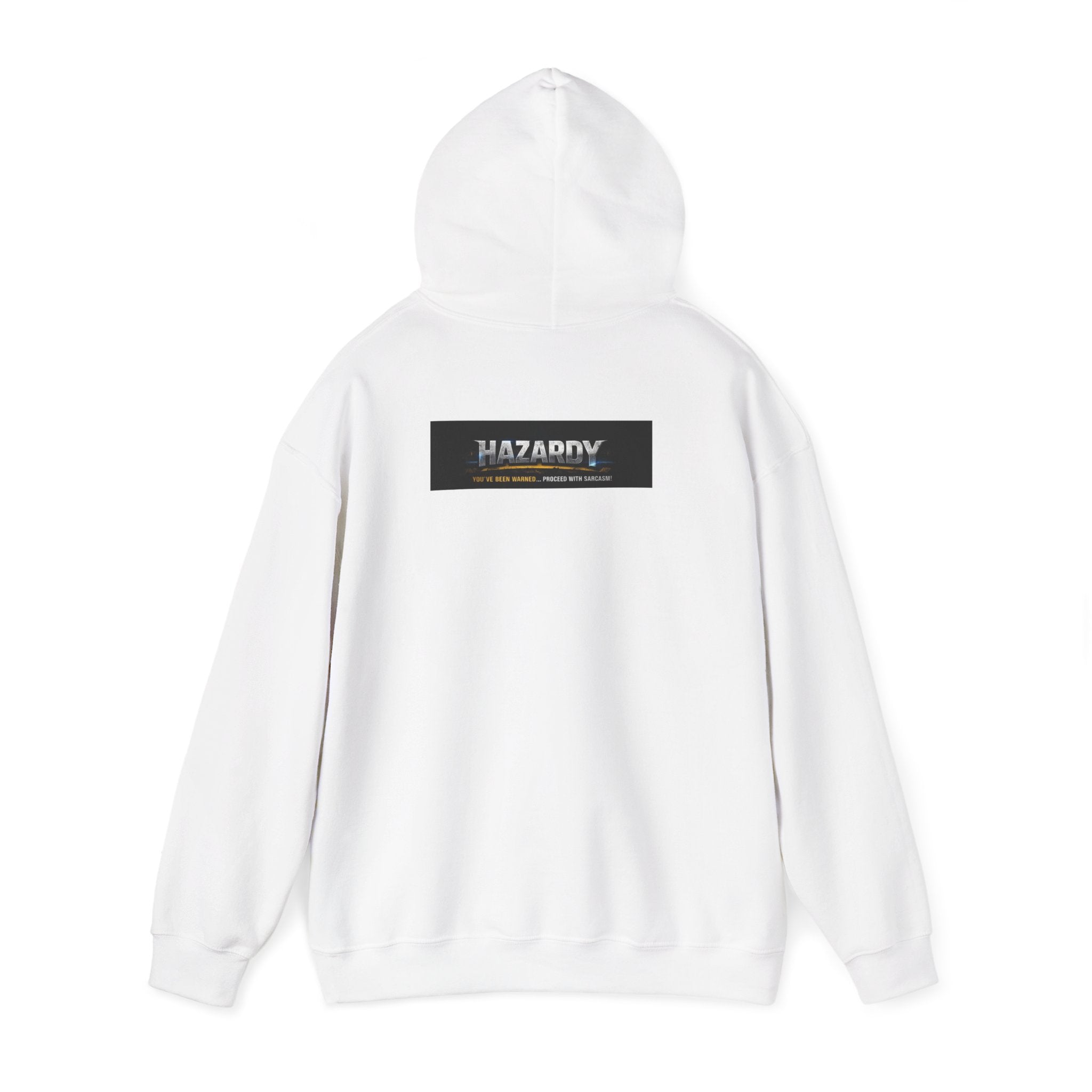 Hazardy "Warning: Talks Too Much" Hoodie — Wear Your Warning Label