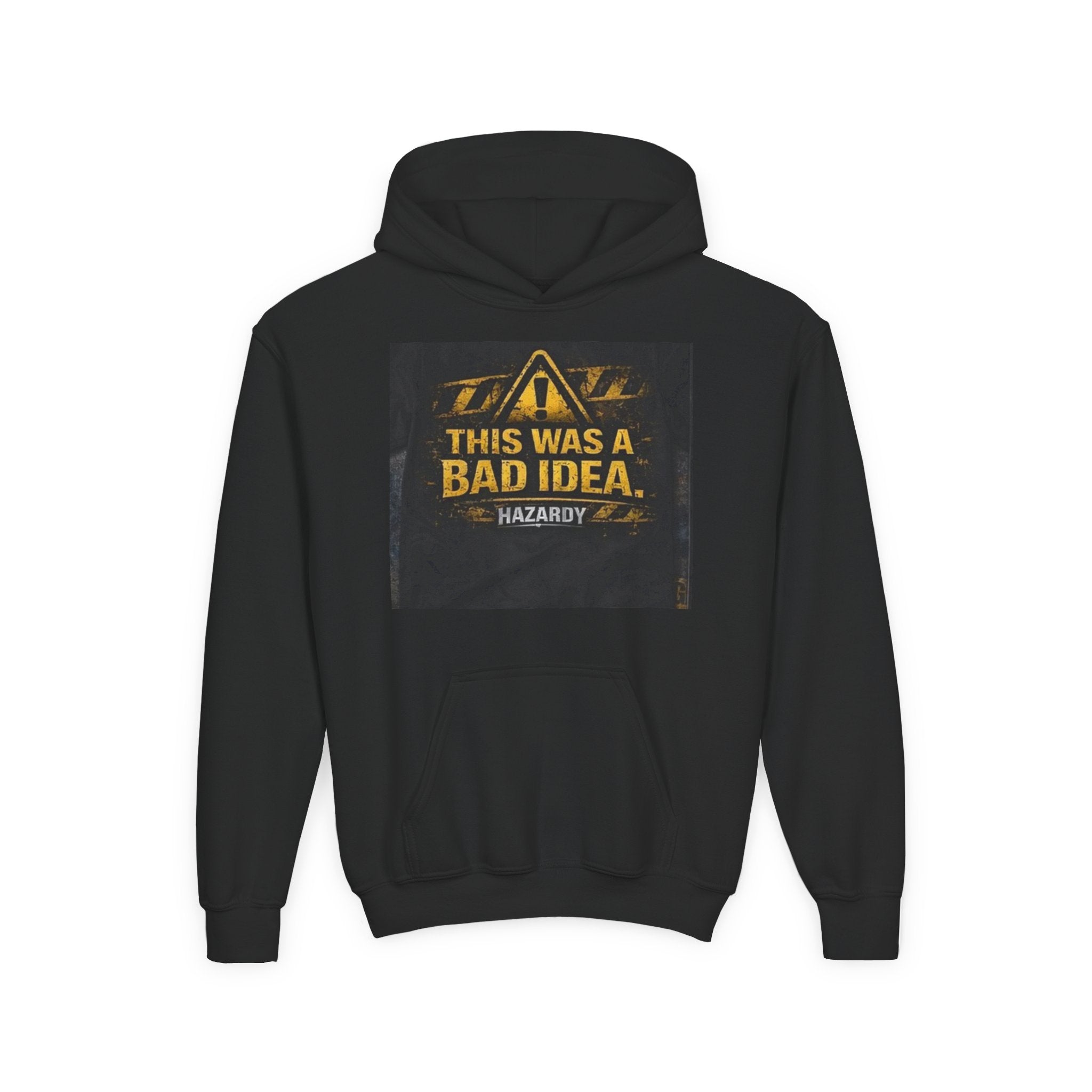 Hazardy Youth Heavy Blend Hoodie — Little Rebels, Big Energy
