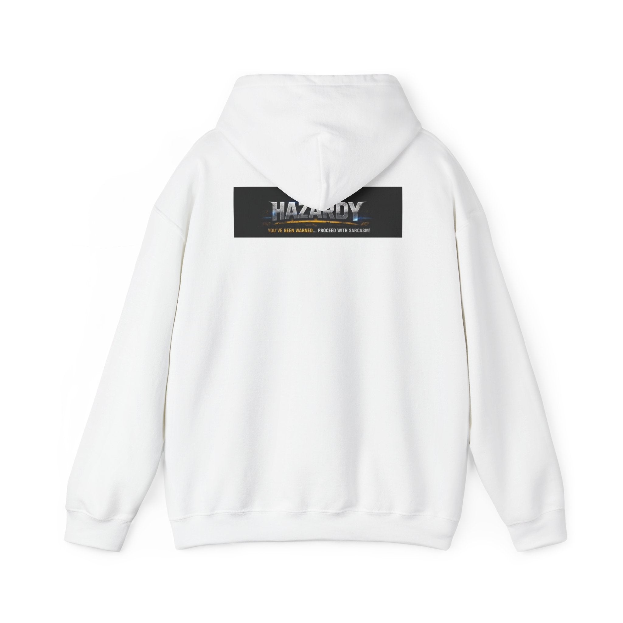 Hazardy "Righty Tighty Lefty Loosey" Pullover Hoodie — Black