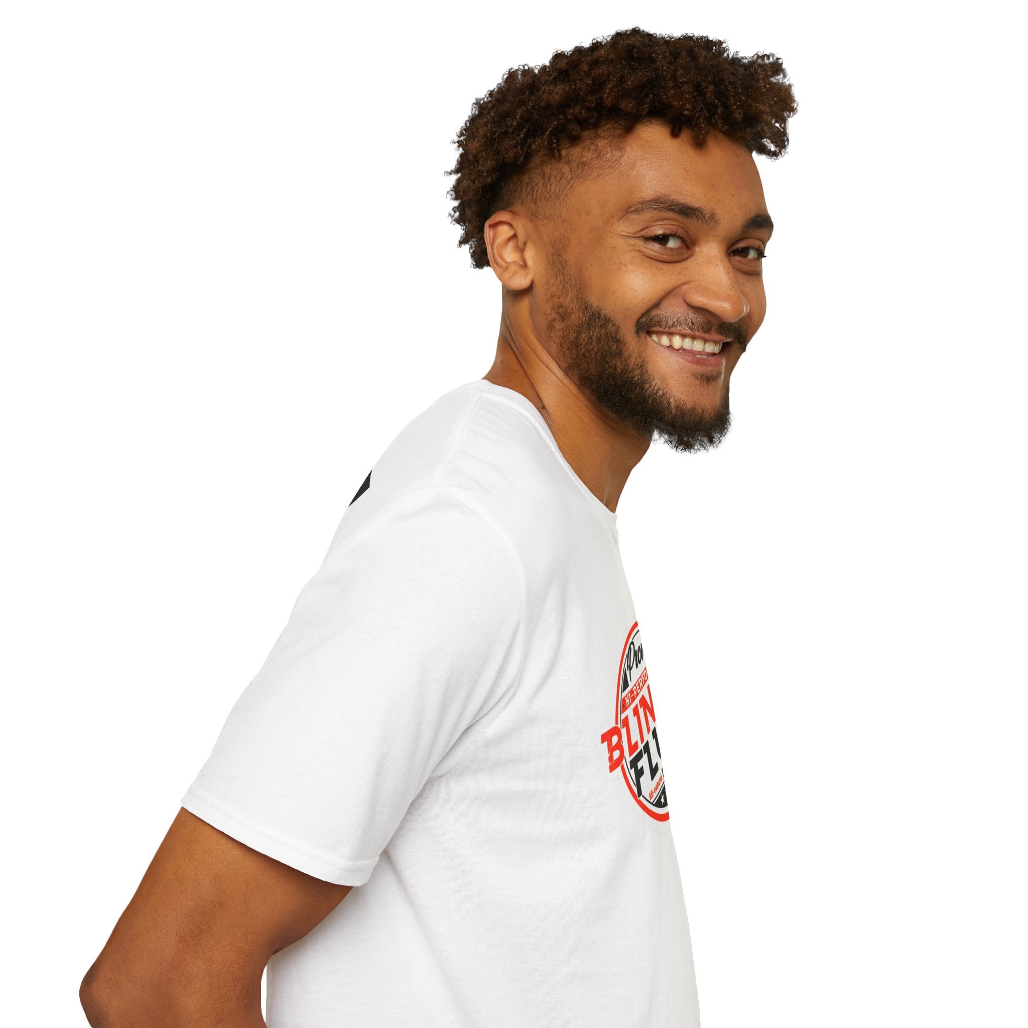 Hazardy "Blinker Fluid" Vintage Logo Tee — Retro Mechanic