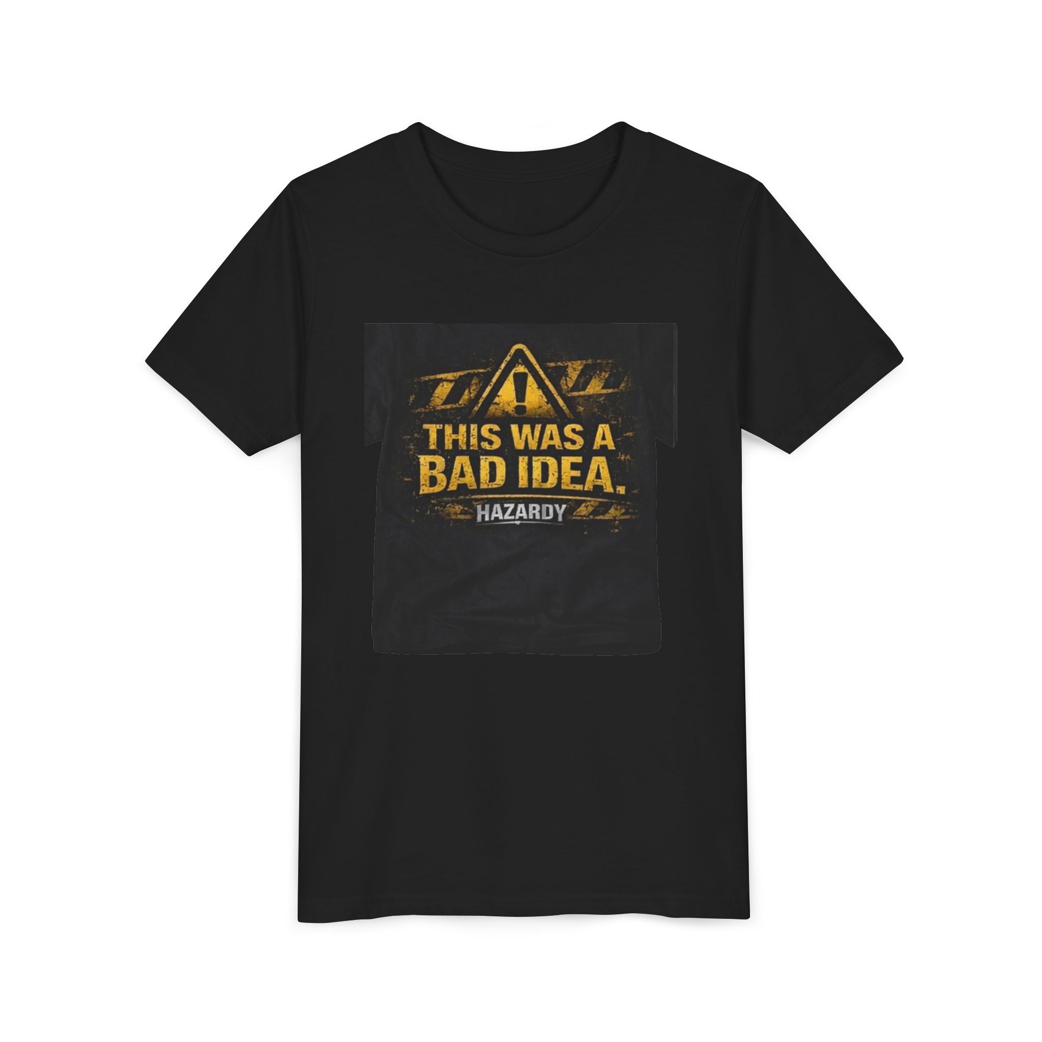 Hazardy Youth Short Sleeve Tee — Black