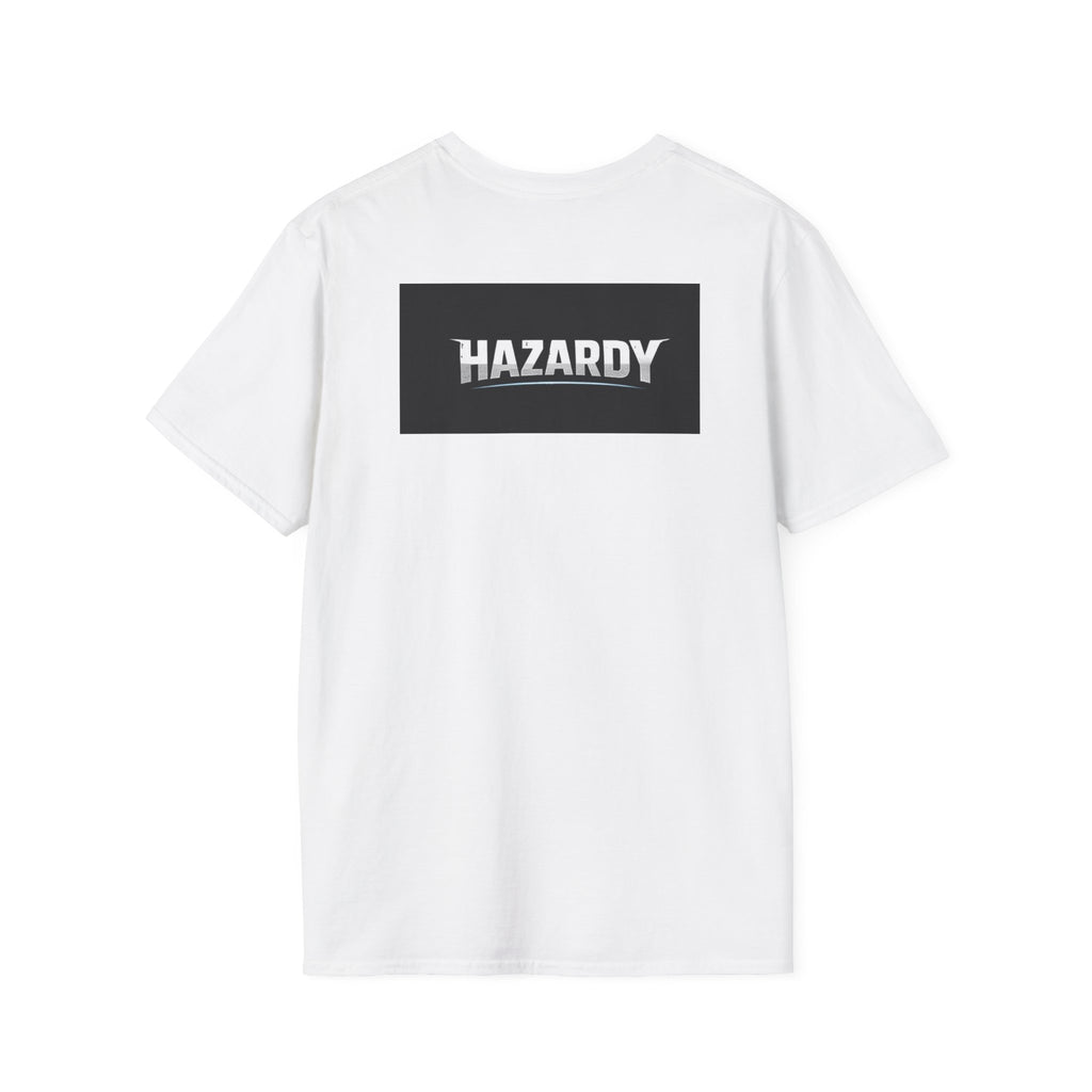 Hazardy "Warning: I Do Stupid Shit" Hazard Text Graphic Tee