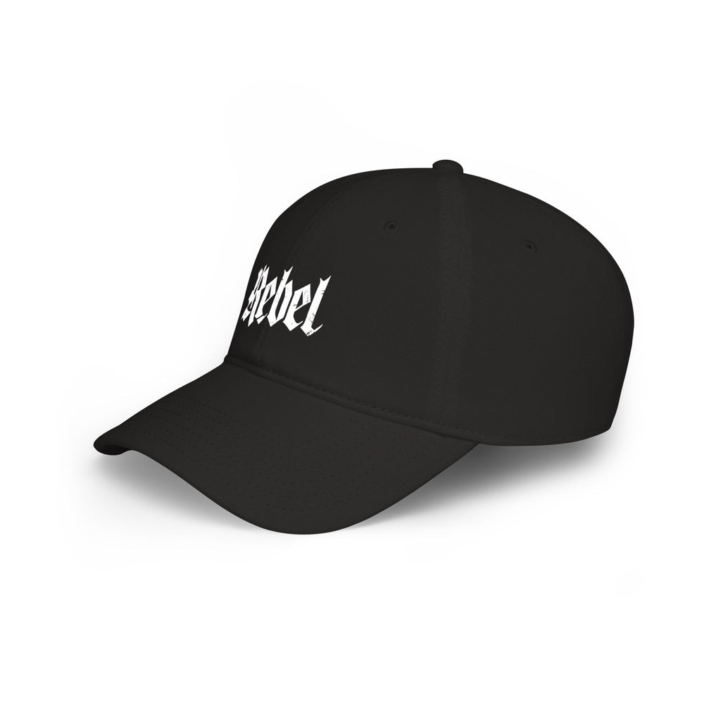Hazardy "Rebel" Graphic Trucker Hat — Black
