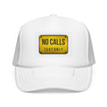 Hazardy "No Calls, Text Only" Trucker Hat — Black