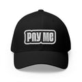 Embroidered 'Pay Me' Patch Cap — Structured Closed-Back Baseball Hat
