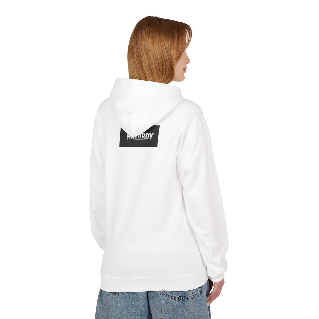Hazardy Unisex Midweight Softstyle Fleece Hoodie — Wear Your Warning Label