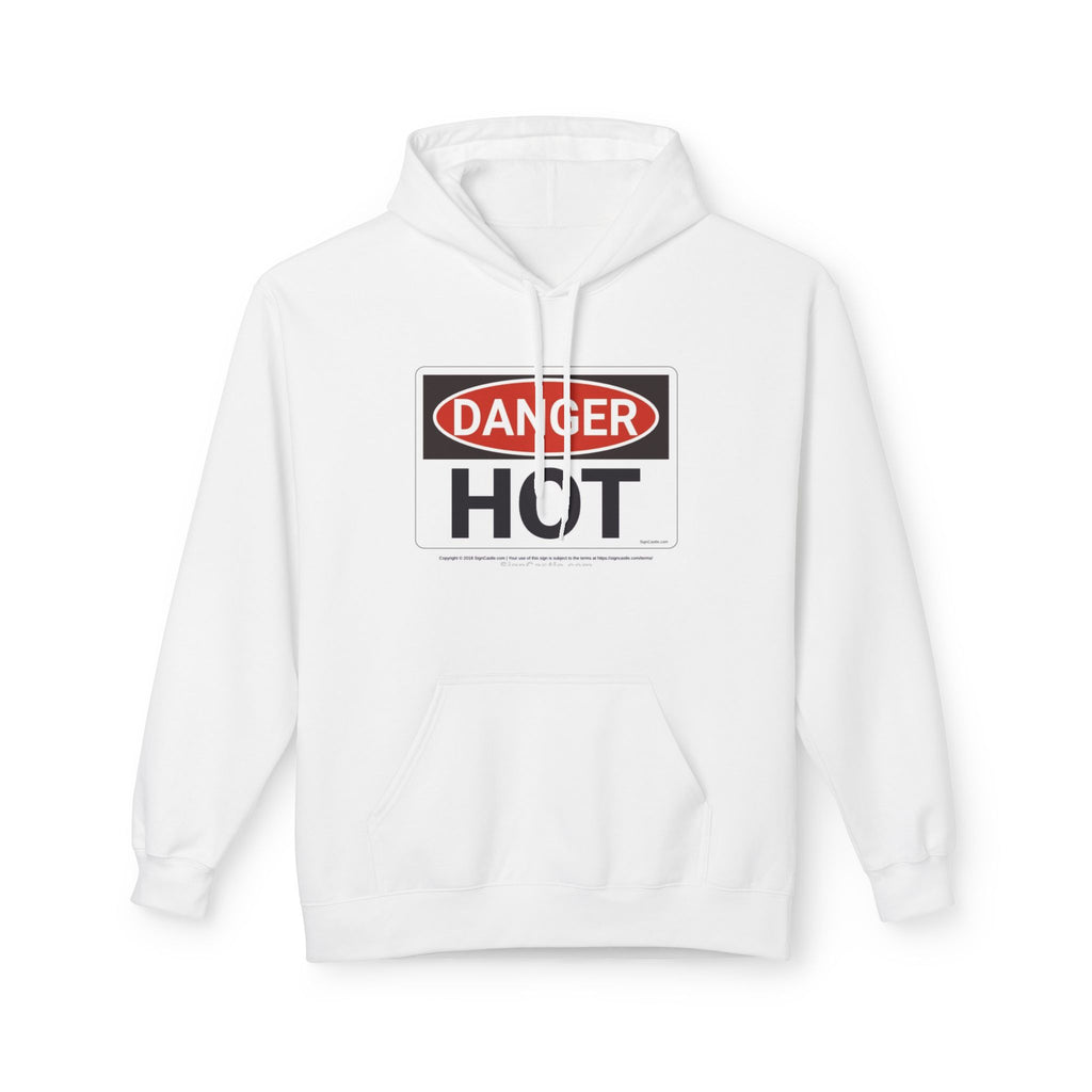 Hazardy Unisex Midweight Softstyle Fleece Hoodie — Wear Your Warning Label