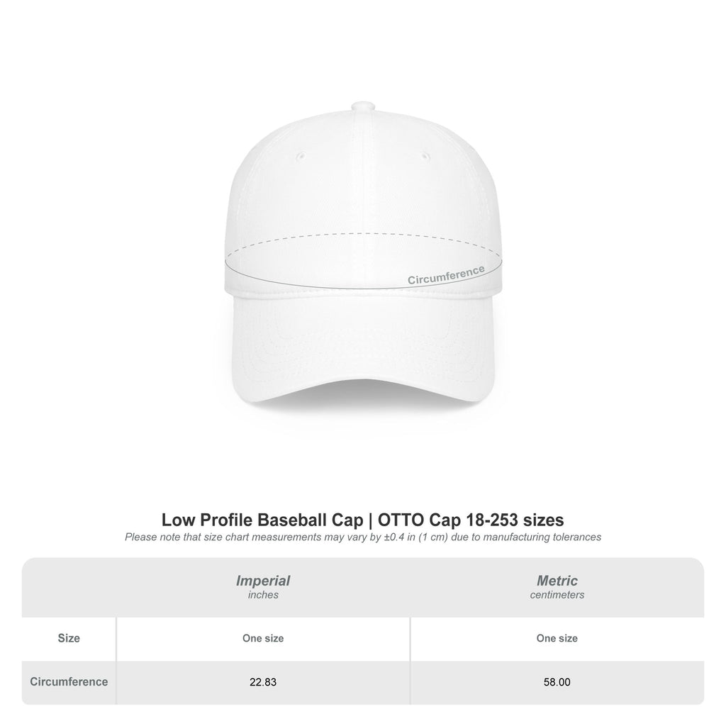 Restricted Area Cap — Warning Tape Low Profile Baseball Hat