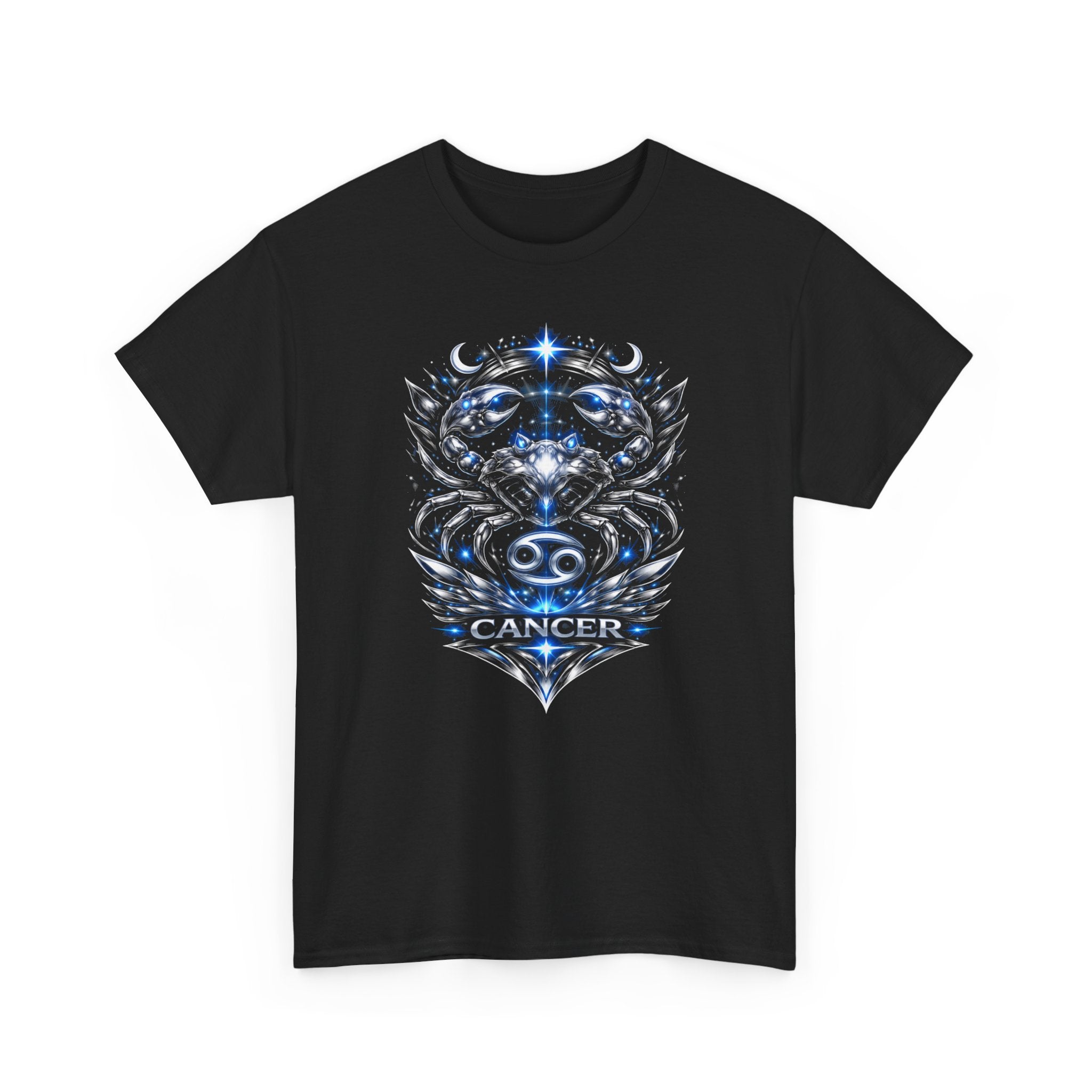 Hazardy Cancer Zodiac Tee-Unisex Heavy Cotton Tee