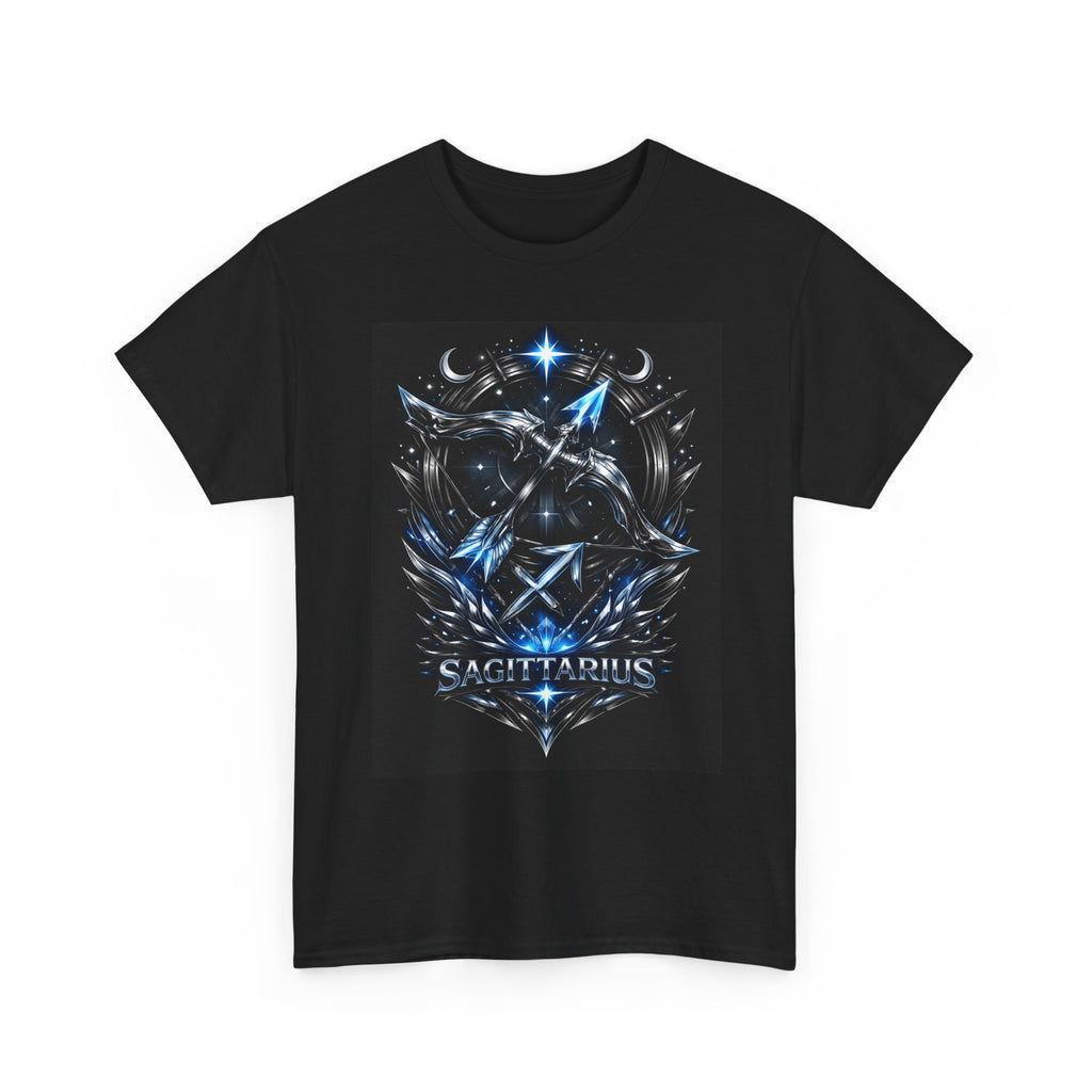 Hazardy Sagittarius  Zodiac Tee-Unisex Heavy Cotton Tee