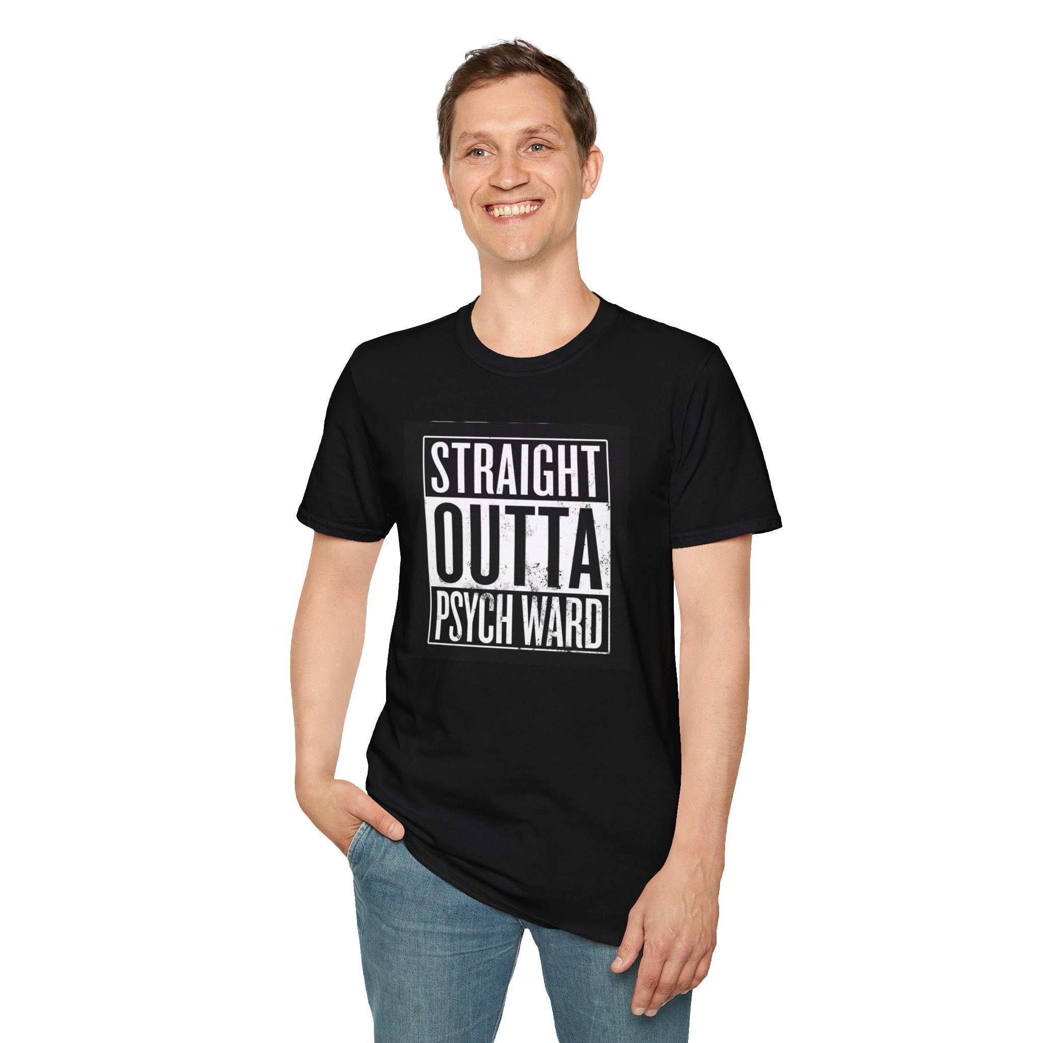 Hazardy "Straight Outta Psych Ward" Graphic Tee