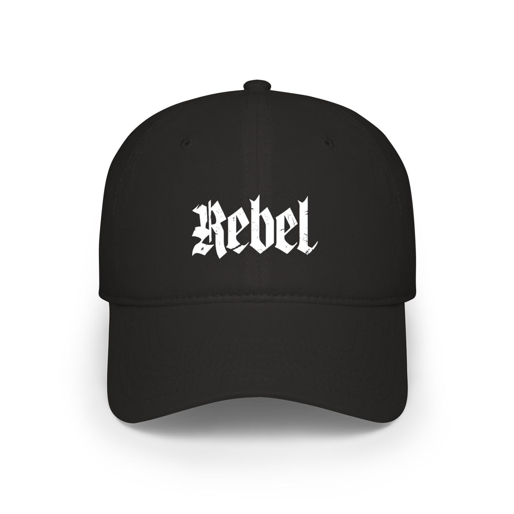 Hazardy "Rebel" Graphic Trucker Hat — Black