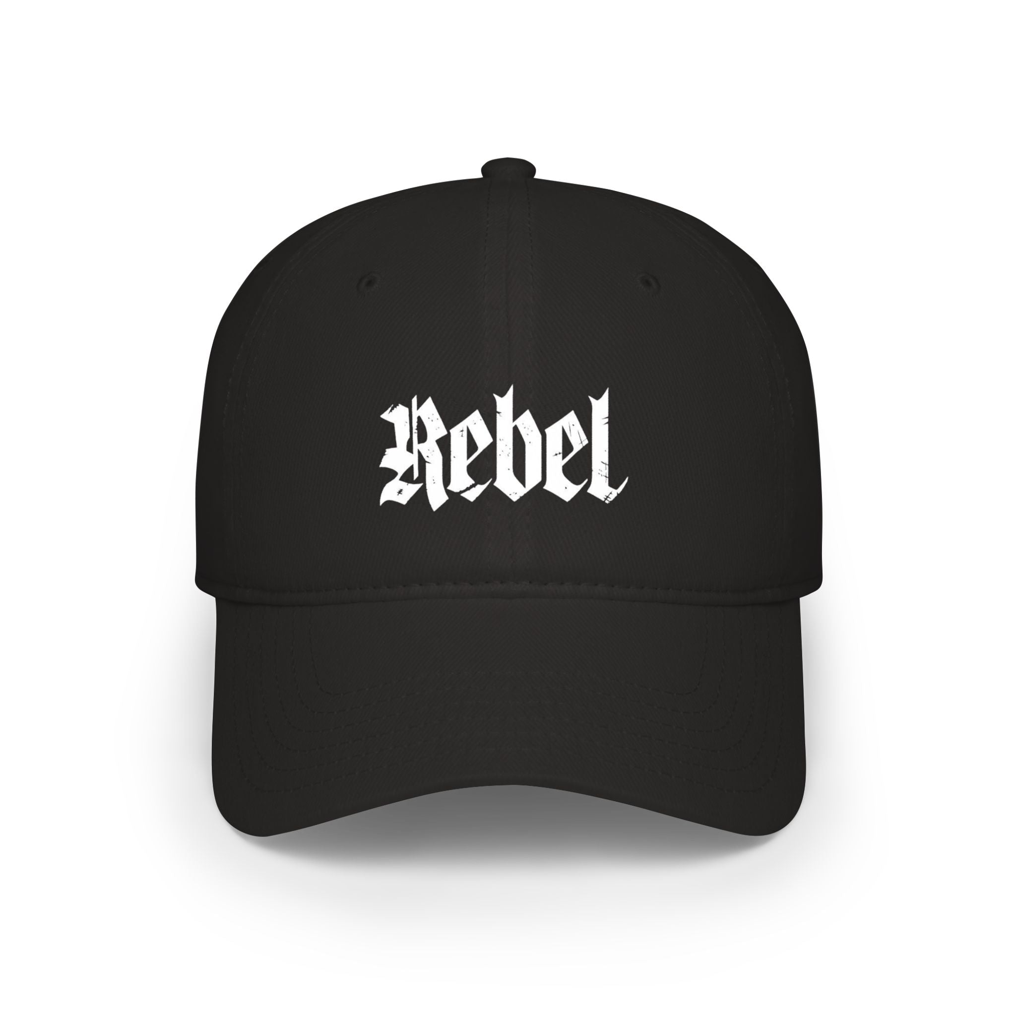 Hazardy "Rebel" Graphic Trucker Hat — Black