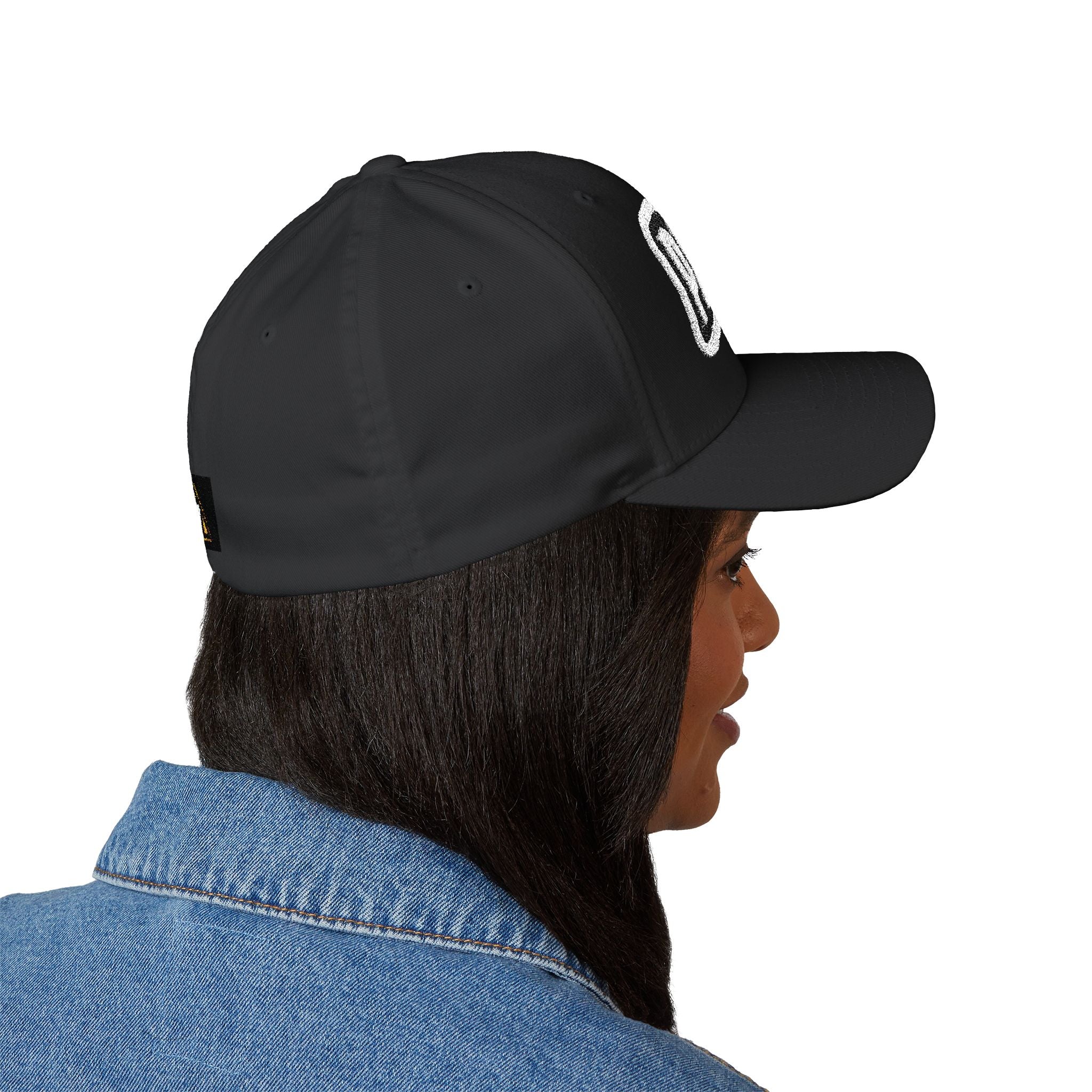Embroidered 'Pay Me' Patch Cap — Structured Closed-Back Baseball Hat