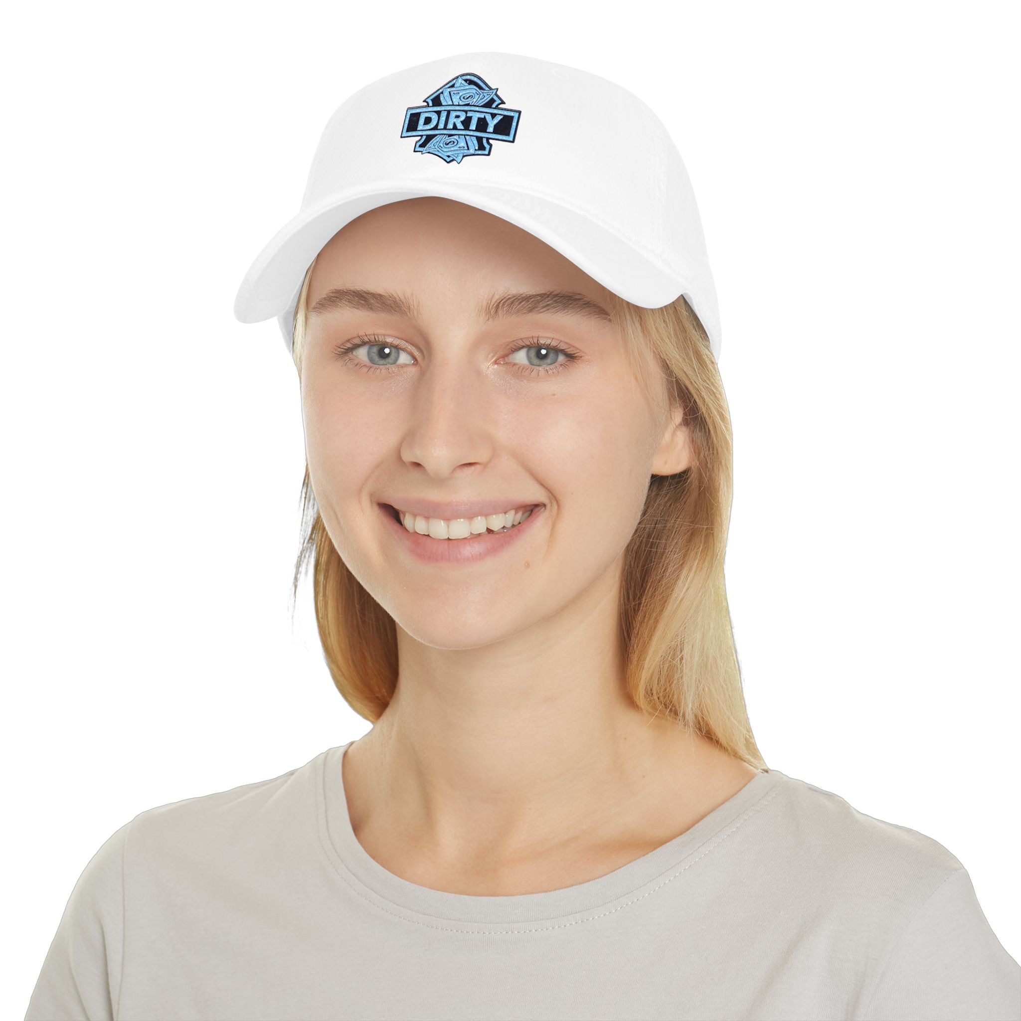Dirty Fishing Logo Cap — Low Profile Baseball Hat
