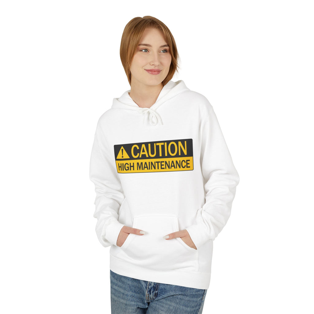 Hazardy Unisex Midweight Softstyle Fleece Hoodie — Grungewear, Softened