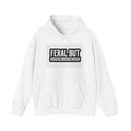 Hazardy "Feral But Housebrokenish" Graphic Hoodie — Black