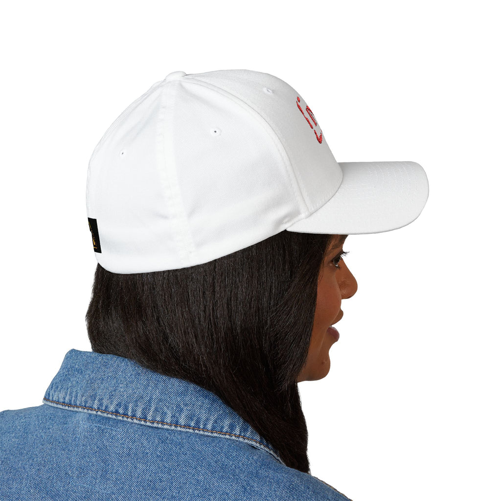 Insane Embroidered Cap - Distressed Red Stamp Hat
