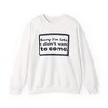 Hazardy~Didnt want to come crew neck Unisex Sweatshirt.