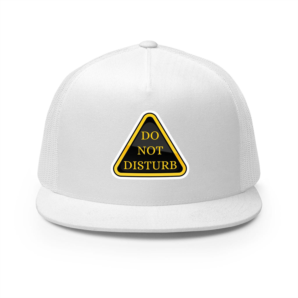 Hazardy "Do Not Disturb" Trucker Cap — Black