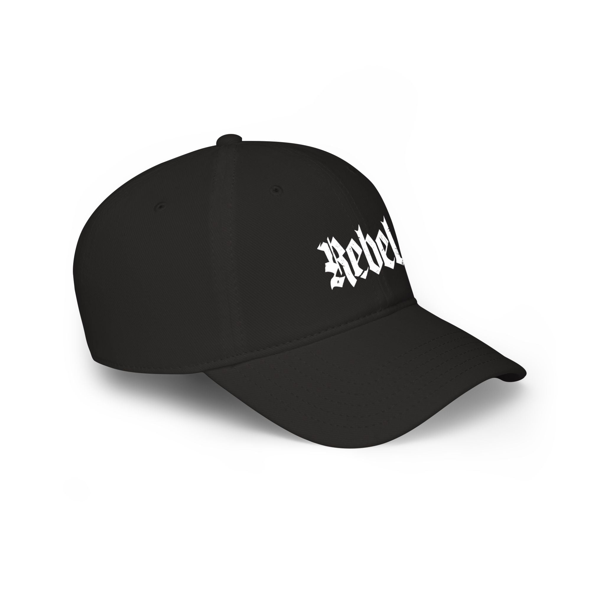 Hazardy "Rebel" Graphic Trucker Hat — Black