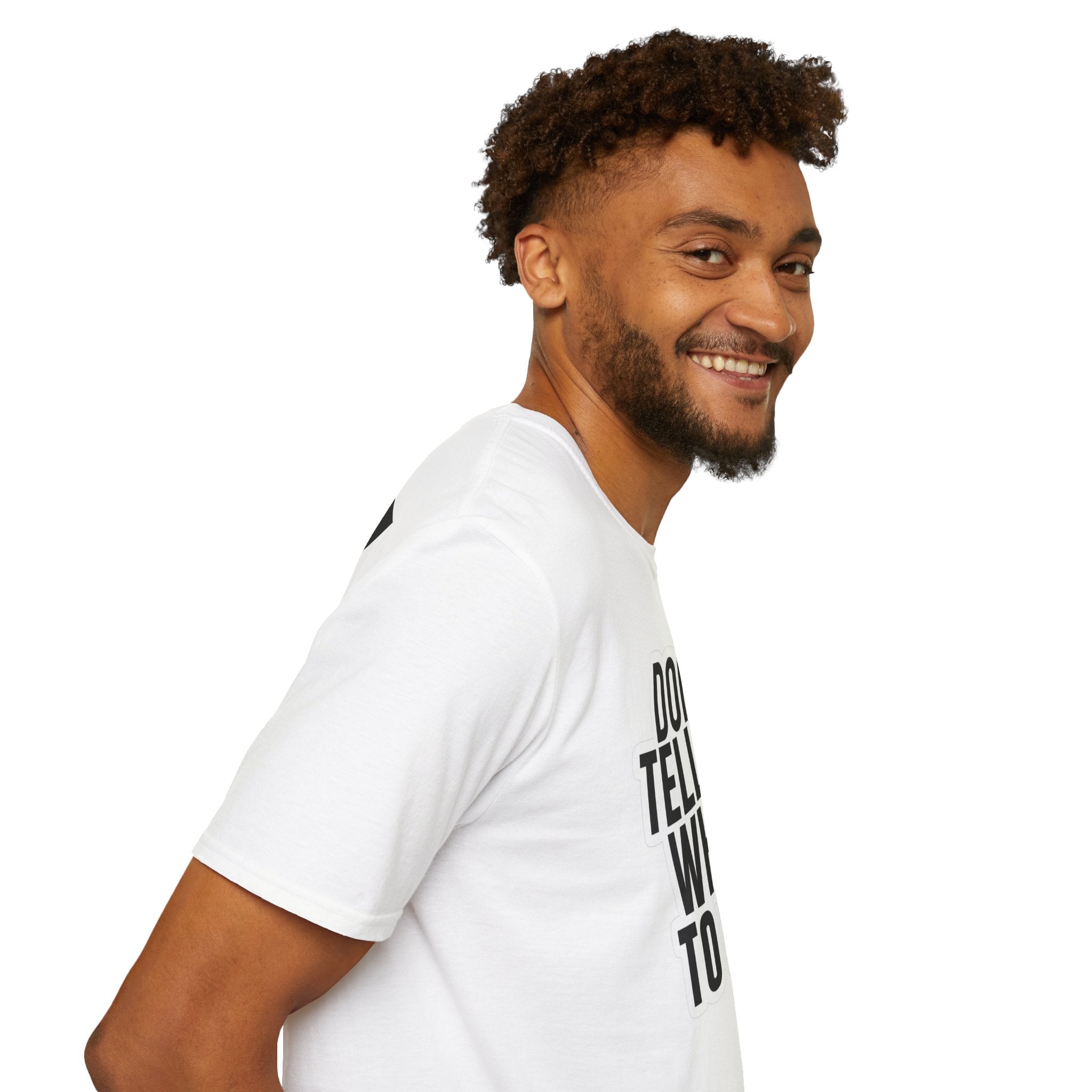 Hazardy "Don't Tell Me What To Do" Bold Statement Tee — Hazardy Back