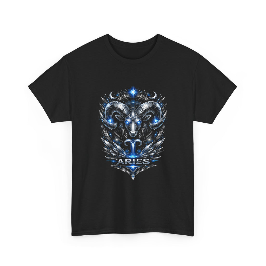 Hazardy Aries Zodiac Tee-Unisex Heavy Cotton Tee