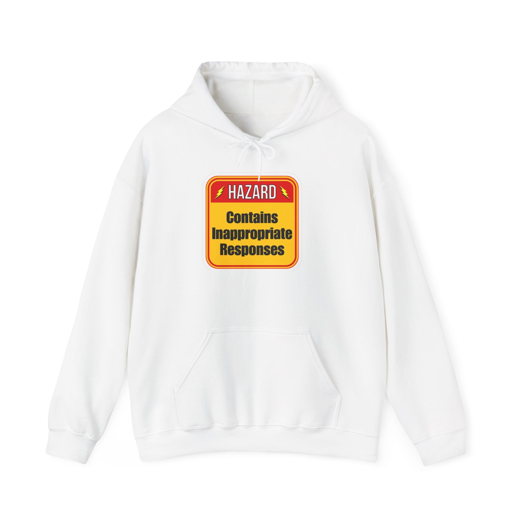 Hazardy Heavy Blend™ Hoodie — Wear Your Warning Label
