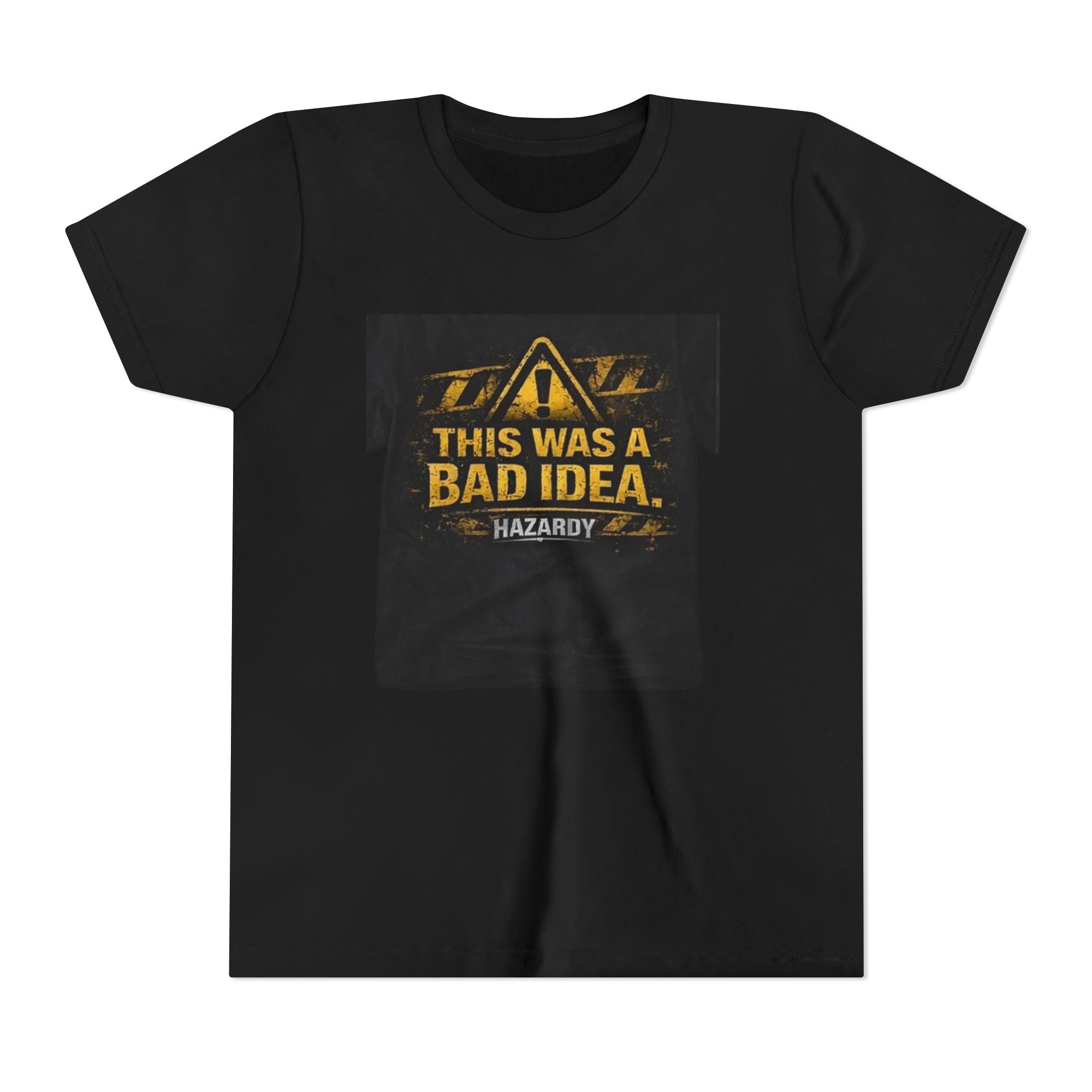 Hazardy Youth Short Sleeve Tee — Black