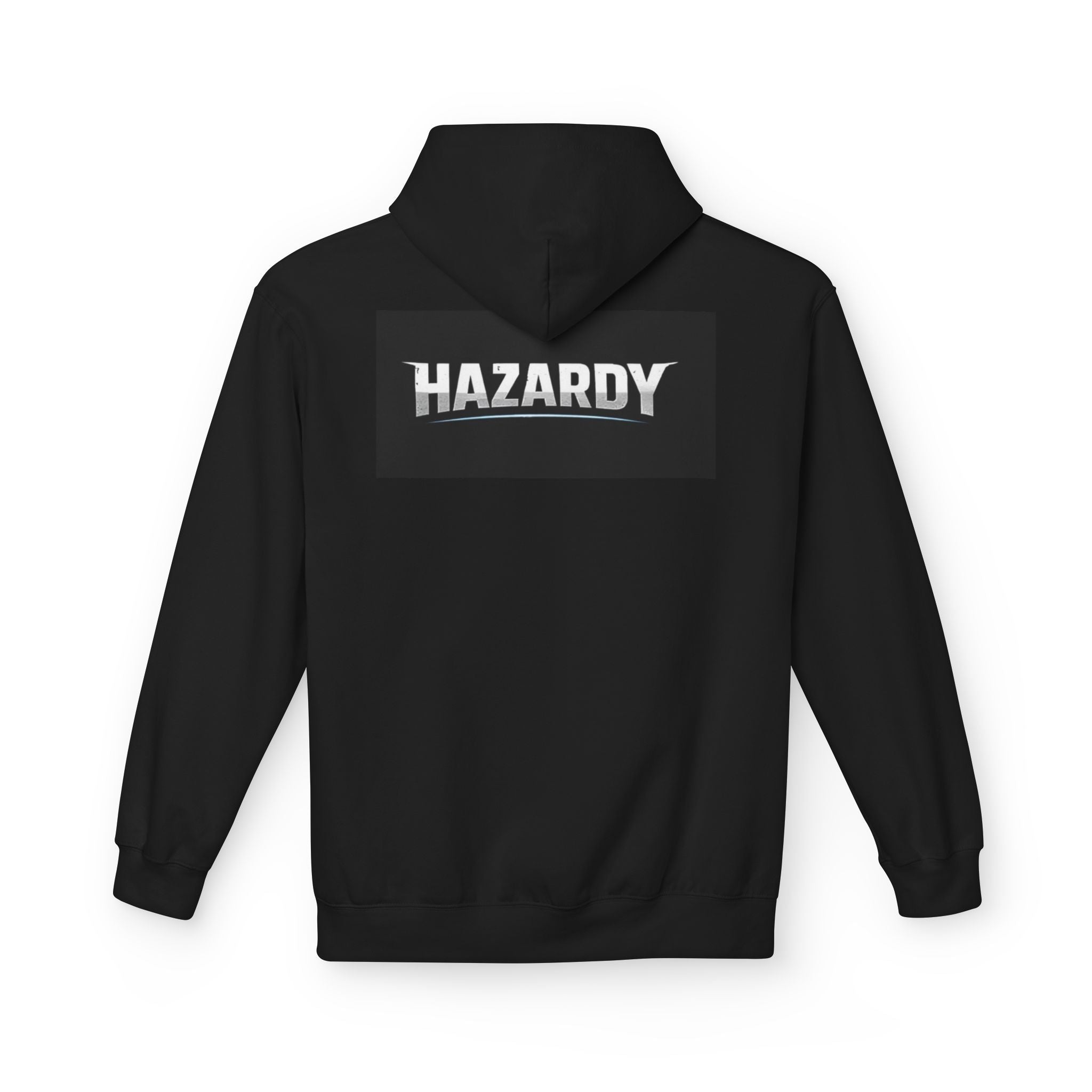 Hazardy Unisex Midweight Softstyle Fleece Hoodie — Lightweight Grungewear