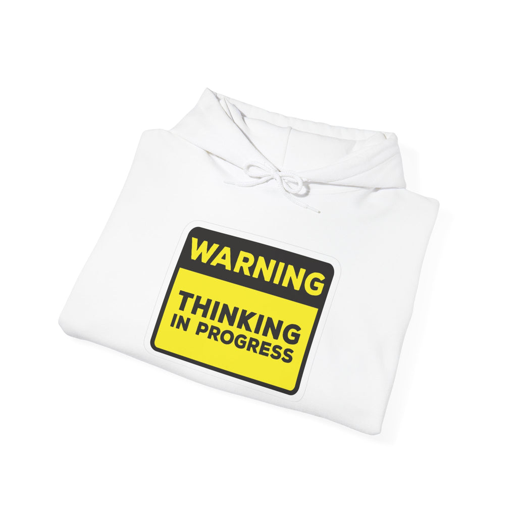 Hazardy "Thinking In Progress" Pullover Hoodie — Black